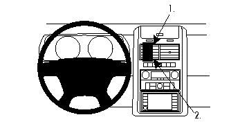 ProClip Monteringsbygel Dodge Journey 09-10, Centrerad i gruppen B2B Winn Scandinavia hos Winn Scandinavia AB (240854161)