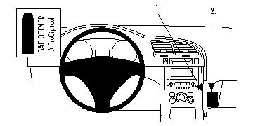 Brodit ProClip, Peugeot 3008 09-16 i gruppen Billjud / Vad passar i min bil / Peugeot / Peugeot 3008 / Peugeot 3008 2008-2016 hos Winn Scandinavia AB (240854345)