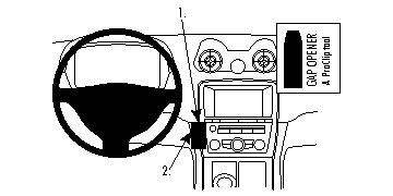 Brodit ProClip, Jaguar XJ 10-19 i gruppen Billjud / Vad passar i min bil / Jaguar hos Winn Scandinavia AB (240854498)