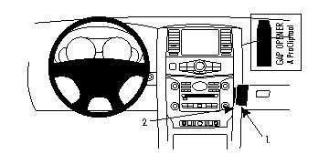 Brodit ProClip, Nissan Patrol 11-19 i gruppen Billjud / Vad passar i min bil / Nissan / Patrol hos Winn Scandinavia AB (240854536)