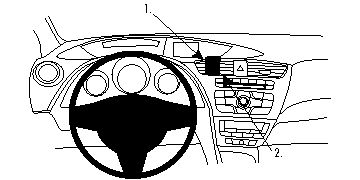 ProClip Monteringsbygel Honda Civic 12-15, Centrerad i gruppen Billjud / Vad passar i min bil / Honda / Civic / Civic 2012-2015 hos Winn Scandinavia AB (240854757)