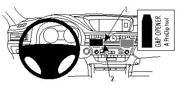 ProClip Monteringsbygel Lexus ES Serie 13-15, Centrerad i gruppen Billjud / Vad passar i min bil / Lexus hos Winn Scandinavia AB (240854847)