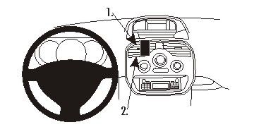 ProClip Monteringsbygel Renault Kangoo 13-15, Centrerad i gruppen Billjud / Vad passar i min bil / Renault / Kangoo / Kangoo 2007-2020 hos Winn Scandinavia AB (240854939)