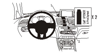 Brodit ProClip, Audi Q3 12-18 i gruppen B2B Winn Scandinavia hos Winn Scandinavia AB (240854950)