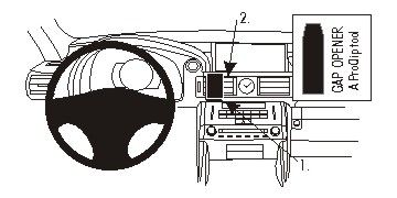 ProClip Monteringsbygel Lexus IS Serie 14-15, Centrerad i gruppen Billjud / Vad passar i min bil / Lexus hos Winn Scandinavia AB (240854960)
