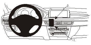 ProClip Monteringsbygel BMW X5 14-15/X6 15-, Centrerad i gruppen Billjud / Vad passar i min bil / BMW / BMW X5 / BMW X5 2014-2018 hos Winn Scandinavia AB (240854979)