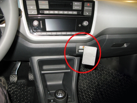 Brodit ProClip, Seat/Skoda/Volkswagen i gruppen Billjud / Vad passar i min bil / Seat / Mii hos Winn Scandinavia AB (240855282)