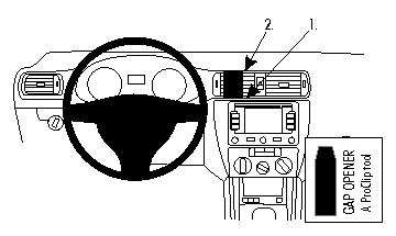 Brodit ProClip, Volkswagen Jetta 11-18 i gruppen Billjud / Vad passar i min bil / Volkswagen / Jetta / Jetta/Vento 2010-2015 hos Winn Scandinavia AB (240855306)