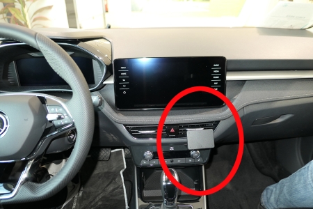 Brodit ProClip, Skoda Fabia 22- i gruppen Billjud / Vad passar i min bil / Skoda / Skoda Fabia / Skoda Fabia 2022-2023 hos Winn Scandinavia AB (240855760)