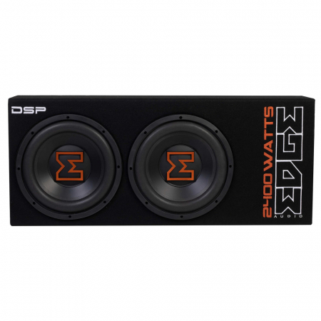 EDGE EDBX12TADSP-E3, aktiv portad 2x12 tums baslåda 800W RMS i gruppen Billjud / Bas / 12 tums bas hos Winn Scandinavia AB (405EDBX12TADSPE3)