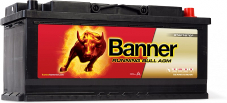 Banner Running Bull AGM 950A 105Ah, startbatteri i gruppen Billjud / Tillbehör / Batterier hos Winn Scandinavia AB (420BANNER605)