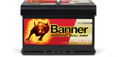 Banner Running Bull AGM 720A 70Ah i gruppen Billjud / Slutsteg / Mono hos Winn Scandinavia AB (420BANNER70)