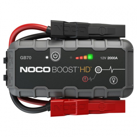 NOCO Boost HD GB70, 12V startbooster på 2000A i gruppen Billjud / Tillbehör / Batteriladdare hos Winn Scandinavia AB (423GB70)