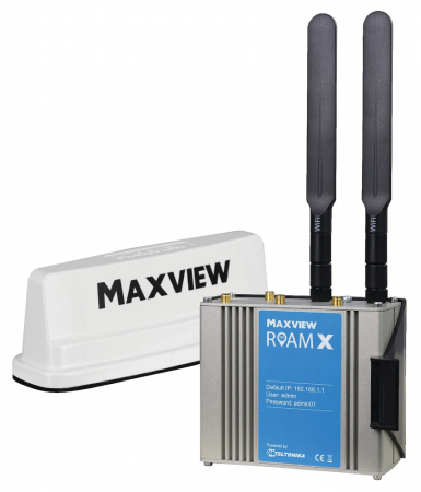 MAXVIEW ROAM X, trådlös 5G/4G- & Wi-Fi-router i gruppen Billjud / Vad passar i min bil / Fiat / Ducato hos Winn Scandinavia AB (665MXL057)