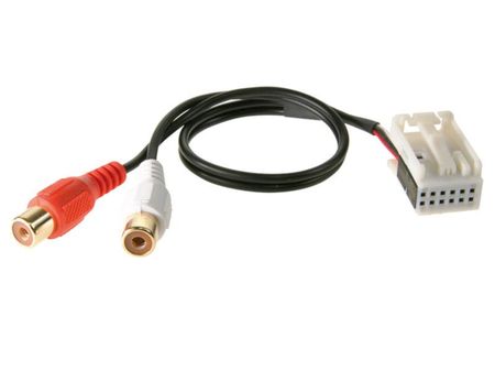 AUX-ingång Audi med Quadlock 20-pol 2000- i gruppen Billjud / Vad passar i min bil / Audi / Audi A4 / Audi A4 2004-2008 / Blåtand / Aux hos Winn Scandinavia AB (700142410)
