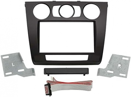 Monteringsram BMW 1-serie E87 2-din manuell AC i gruppen Billjud / Vad passar i min bil / BMW / BMW 1 serie / BMW E81/E82/E87/E88 2007-2012 hos Winn Scandinavia AB (700381023071)