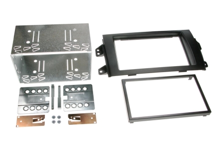 2-DIN monteringsram Fiat Sedici / Suzuki SX 4 2006 > black i gruppen Billjud / Vad passar i min bil / Fiat / Sedici hos Winn Scandinavia AB (70038109417)