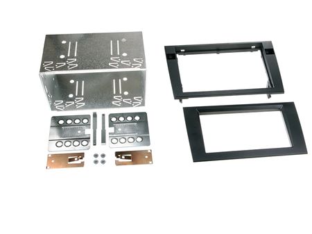 Monteringsram Audi A4 2-Din set -2006, Seat Exeo 09- i gruppen Billjud / Vad passar i min bil / Audi / Audi A4 / Audi A4 2004-2008 / Byta stereo / Original Dubbeldin hos Winn Scandinavia AB (700381320151)