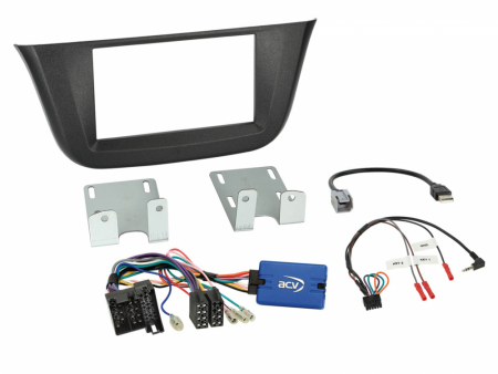 ACV Installationskit Iveco Daily 2021- utan navigation, 2-DIN i gruppen Billjud / Vad passar i min bil / Iveco Daily hos Winn Scandinavia AB (700621162022)