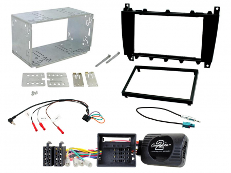 Installationskit Mercedes C-klass W203 2004-2007 i gruppen Billjud / Vad passar i min bil / Mercedes / C-klass / C-klass 2001-2007 W203 hos Winn Scandinavia AB (701CTKMB01)