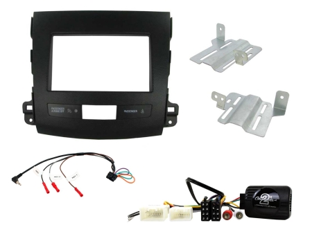 Installationskit Mitsubishi Outlander 10-13, Passivt system i gruppen Billjud / Bilhögtalare / Midbasar / Mellanregister / 6.5 tums midbas hos Winn Scandinavia AB (701CTKMT06)