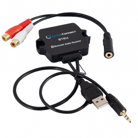 Auto-Connect BTRU, AUX- till Bluetooth-adapter (ström via USB) i gruppen Billjud / Smartphone i bil / Bluetooth i bilen hos Winn Scandinavia AB (720BTRU)