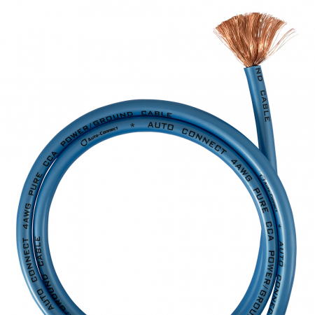 Auto-Connect CCA strömkabel 20mm², blå i gruppen Billjud / Kablar / Strömkabel hos Winn Scandinavia AB (720CCA204BU)