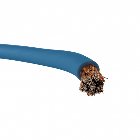 Auto-Connect 6 meter strömkabel CCA 50mm², blå i gruppen Billjud / Bilhögtalare / Midbasar / Mellanregister / 6.5 tums midbas hos Winn Scandinavia AB (720CCA500BU6M)