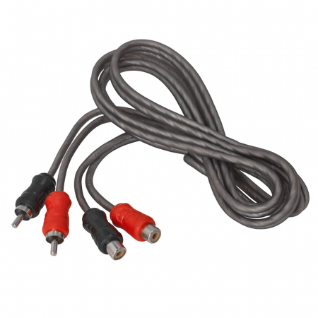 Auto-Connect tvinnad RCA-förlängningskabel 1.5 meter, Level 1 i gruppen Billjud / Kablar / Lågnivåkabel hos Winn Scandinavia AB (720L1RCA15TE)