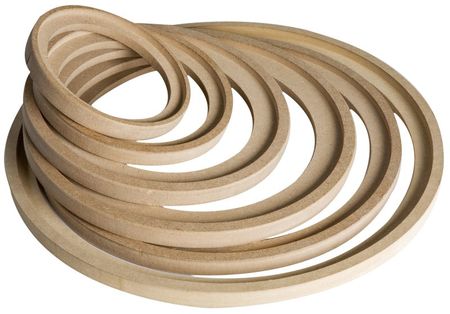 MDF-ring, 10 tum i gruppen Billjud / Tillbehör / Byggmaterial hos Winn Scandinavia AB (720MDFRING10)