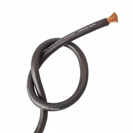 Auto-Connect svart strömkabel OFC 53.7mm², metervara i gruppen Billjud / Kablar / Strömkabel hos Winn Scandinavia AB (720PC53OFCB)
