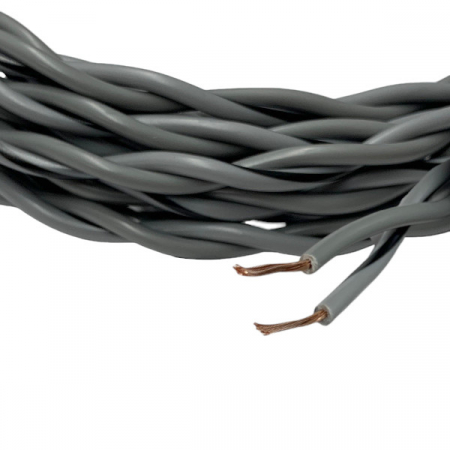 Auto-Connect tvinnad högtalarkabel 2x1.0mm² grå, lösmeter i gruppen Billjud / Kablar / Högtalarkabel hos Winn Scandinavia AB (720SCTGR210L2)