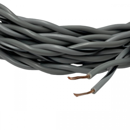 Auto-Connect tvinnad högtalarkabel 2x1.0mm² grå, lösmeter i gruppen Billjud / Bilhögtalare / Midbasar / Mellanregister / 6.5 tums midbas hos Winn Scandinavia AB (720SCTGR210L2)