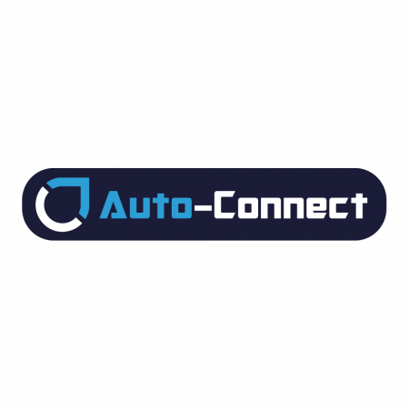Auto-Connect-klistermärke 14x3cm, blå i gruppen Billjud / Vad passar i min bil / Ford hos Winn Scandinavia AB (729LOGOFBL)