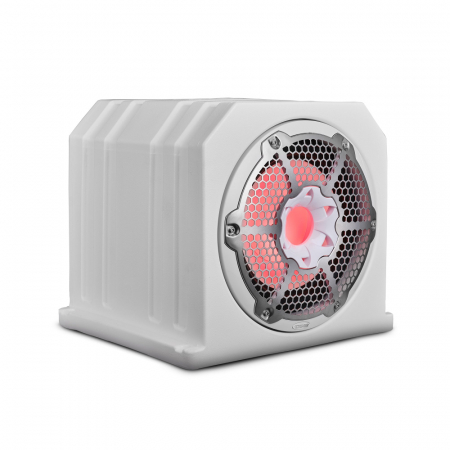 DS18 NXL-10SUBLD/W, 10 tums marin baslåda med RGB LED-belysning, vit i gruppen Billjud / Bilhögtalare / Midbasar / Mellanregister / 6.5 tums midbas hos Winn Scandinavia AB (803NXL10SUBLDW)