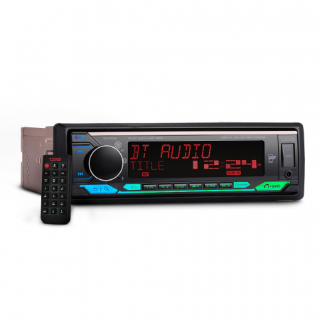 DS18 SDX-200, High Power-bilstereo med 4x60W RMS och inbyggd DSP i gruppen Billjud / Bilstereo / Bilstereo Bluetooth hos Winn Scandinavia AB (803SDXP200)