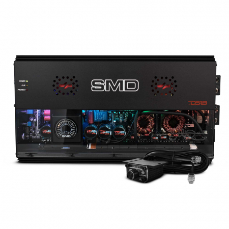 DS18 SMD-5000.1D, monoblock - Steve Meade Designs i gruppen Billjud / Slutsteg / Mono hos Winn Scandinavia AB (803SMD50001D)