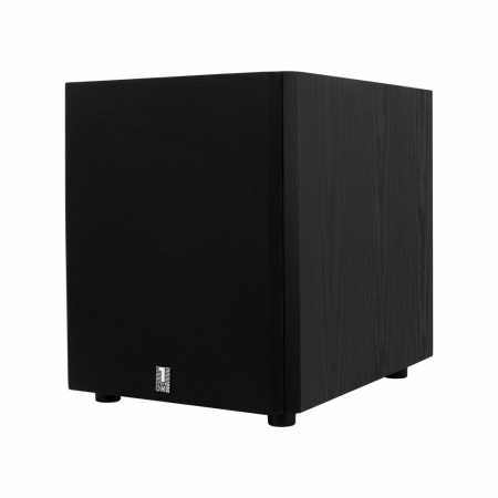 System One W100 aktiv subwoofer, svart i gruppen Hemmaljud / Högtalare / Subwoofers / Subwoofers 12-28 kg hos Winn Scandinavia AB (815W100B)
