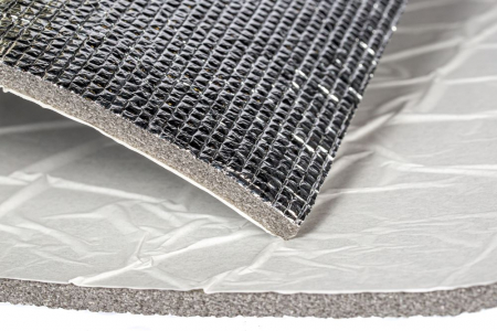 Vibrofiltr PPE ECO Foil 8 mm, lösa ark, ljud-och värmeisolerande matta i gruppen Billjud / Bilhögtalare / Midbasar / Mellanregister / 6.5 tums midbas hos Winn Scandinavia AB (828PPEECO8FARK)