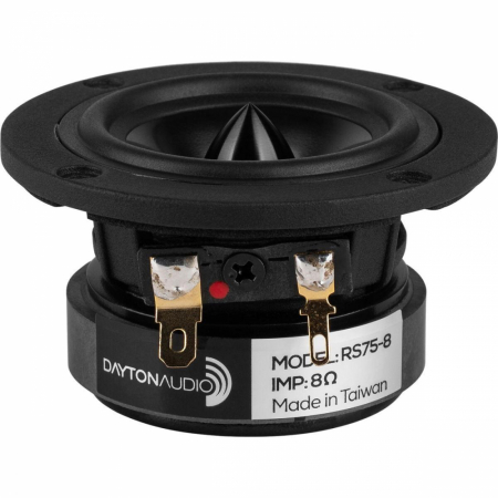 Dayton Audio RS75-8, 3tums mellanregister/fullregister i gruppen Hemmaljud / Bygg själv / Högtalarelement hos Winn Scandinavia AB (860RS758)