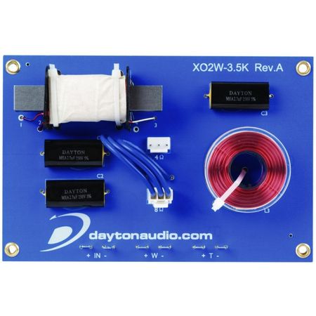 Dayton Audio XO2W-3.5K  i gruppen Hemmaljud / Tillbehör / Delningsfilter hos Winn Scandinavia AB (860XO2W35K)