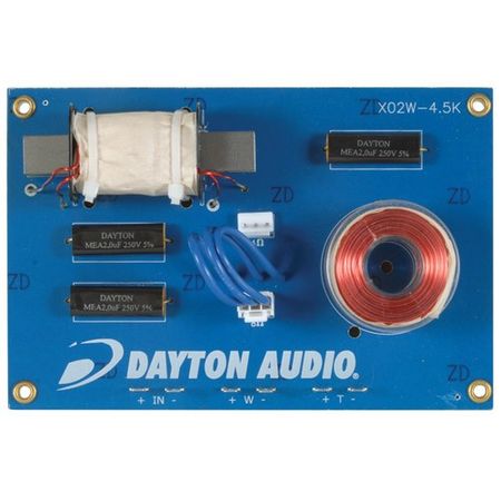 Dayton Audio XO2W-4.5K  i gruppen Hemmaljud / Tillbehör / Delningsfilter hos Winn Scandinavia AB (860XO2W45K)