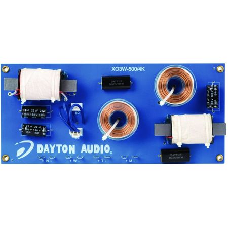 Dayton Audio XO3W-500/4K i gruppen Hemmaljud / Tillbehör / Delningsfilter hos Winn Scandinavia AB (860XO3W5004K)