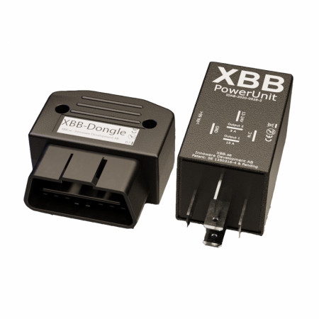 XBB Dongle® & XBB PowerUnit®, OBD-kit för helljussignal i gruppen Billjud / LED-Belysning hos Winn Scandinavia AB (871270425)