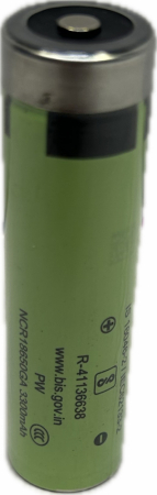 Nizled reserv batteri till Ficklampa, (18650 cell) 3300mah Panasonic i gruppen Billjud / LED-Belysning / Enduro / Hjälmkit hos Winn Scandinavia AB (871HLF10WBATTERI)