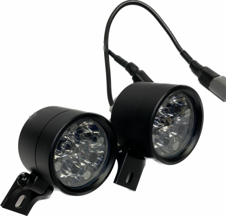 NIZLED R40S 2st extraljus spot för ATV/MC/BIL 6500K 40W 9-36V  i gruppen Billjud / LED-Belysning / LED-lampor / Extraljus hos Winn Scandinavia AB (871R40S)