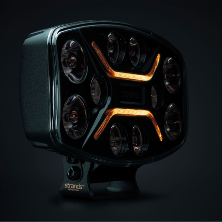 Strands Dark Knight Insane Extraljus Oval i gruppen Billjud / LED-Belysning / LED-lampor / Extraljus hos Winn Scandinavia AB (872270698)