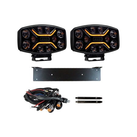 Strands Komplett Kit 2X Dark Knight Insane LED i gruppen Billjud / LED-Belysning / LED-lampor / Extraljus hos Winn Scandinavia AB (872270698KIT2)