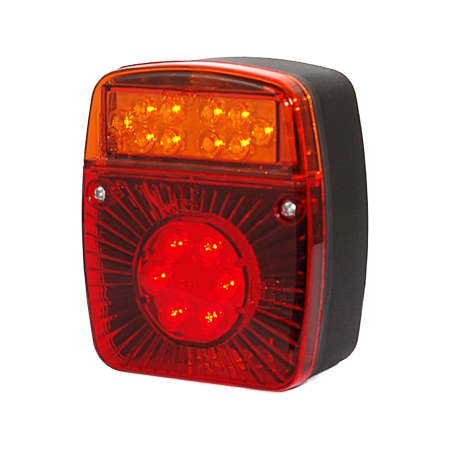 Strands Baklampa 3-Kammar LED 12/24V,Bak/Broms/Blinkers i gruppen Nyheter hos Winn Scandinavia AB (872800050)