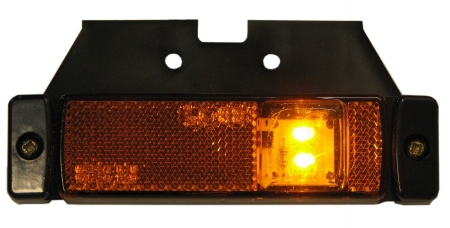 Strands Sidomarkering LED Orange12-24V,Med Fäste. E-Märkt. i gruppen Billjud / LED-Belysning / LED-lampor / Extraljus hos Winn Scandinavia AB (872800180)